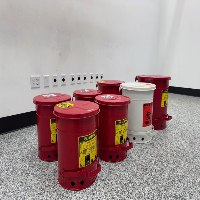 JustRite 6 Gallon Oily Waste Cans - Quantity - 7 image 0